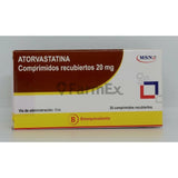 Atorvastatina Comprimido 20 mg