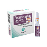 Betametasona (Fosfato disódico) Solución inyectable 4 mg/ml