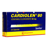 Verapamilo Gragea 80 mg