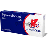 Espironolactona Comprimido o gragea 25 mg