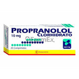 Propranolol (Clorhidrato) Comprimido 10 mg