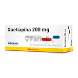 Quetiapina Comprimido 200 mg
