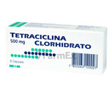 Tetraciclina (Clorhidrato) Cápsula 500 mg