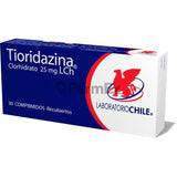 Tioridazina Gragea o Comprimido 25 mg