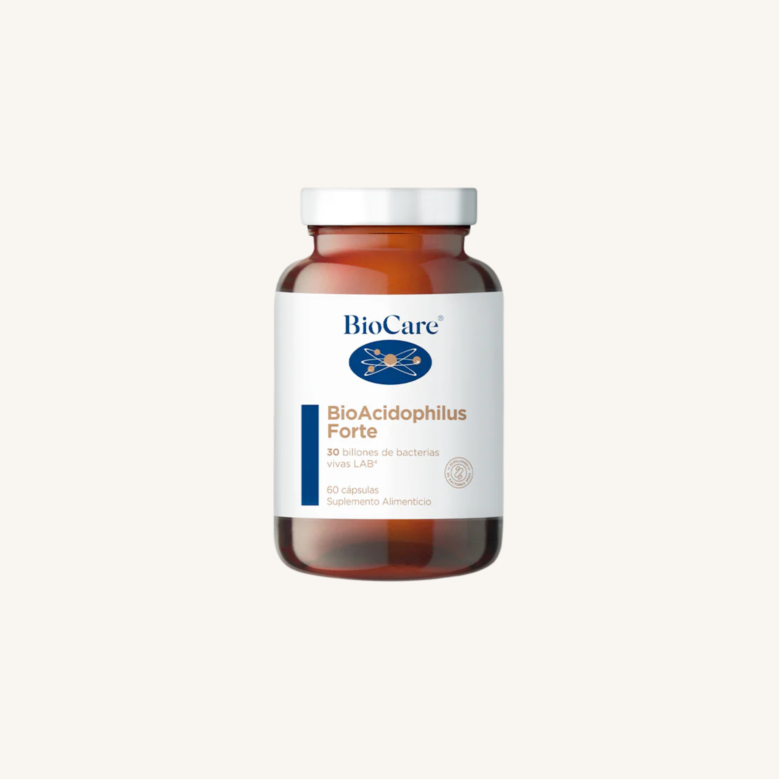 BioAcidophilus  Forte (Probiotico - 30 billones por capsula) 60 cápsulas