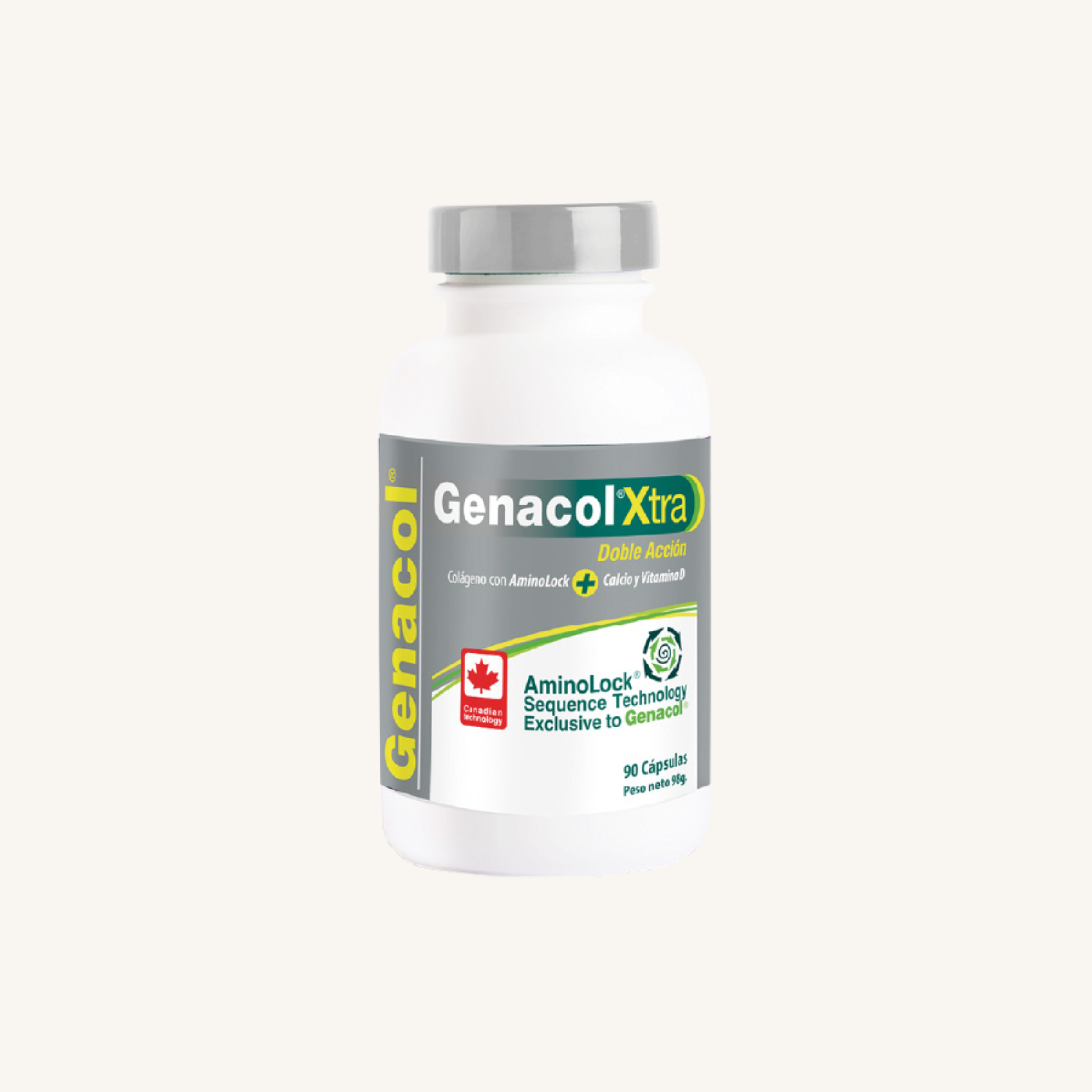Genacol Xtra 90 caps Adicionado con Calcio y Vitamina D