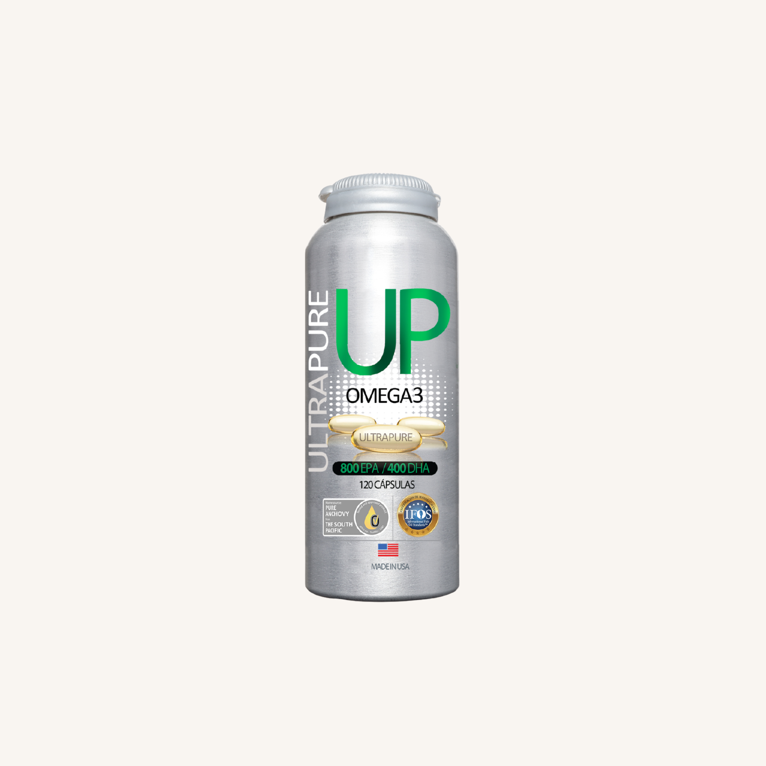 Omega UP UltraPure (120 Cápsulas)