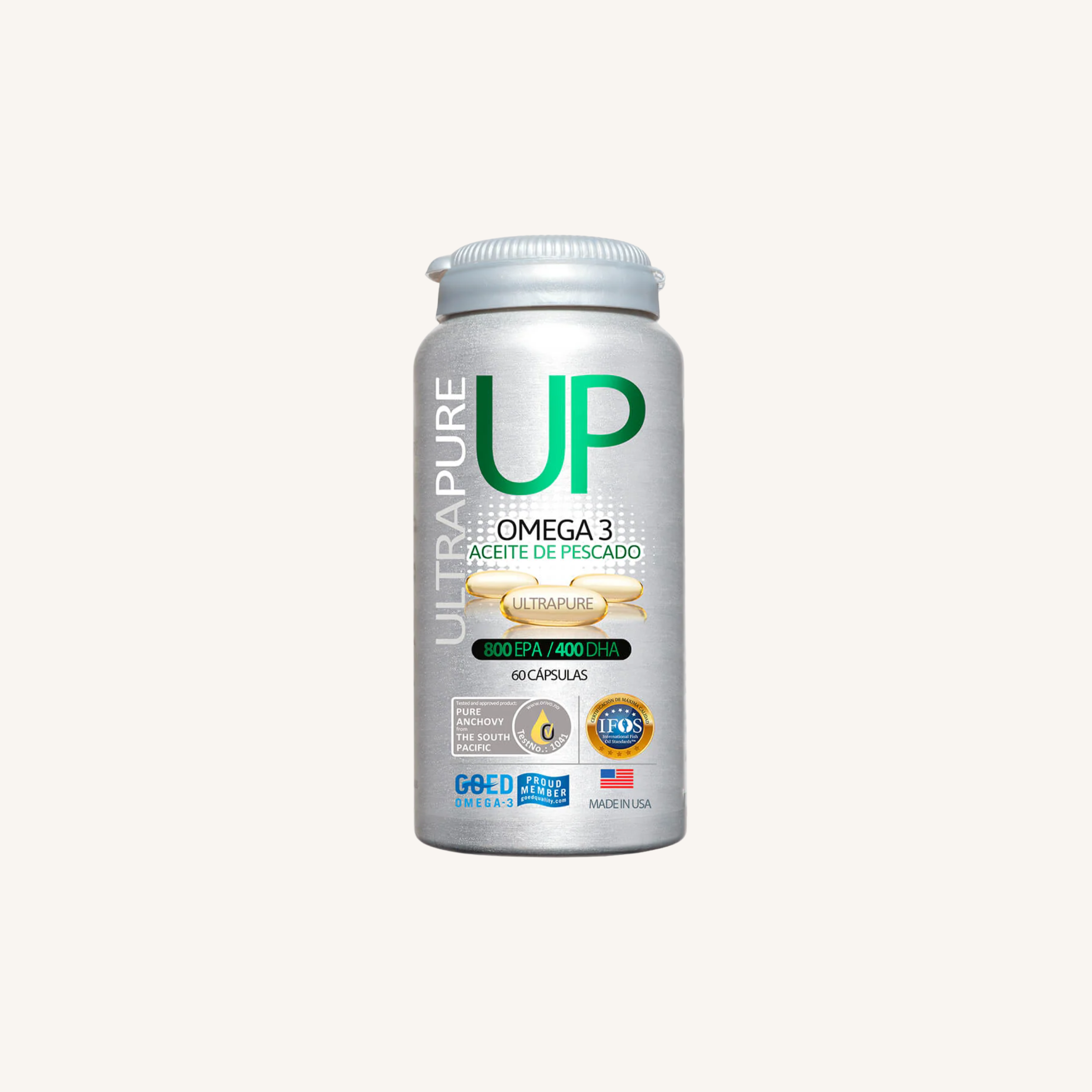 Omega UP UltraPure (60 Cápsulas)