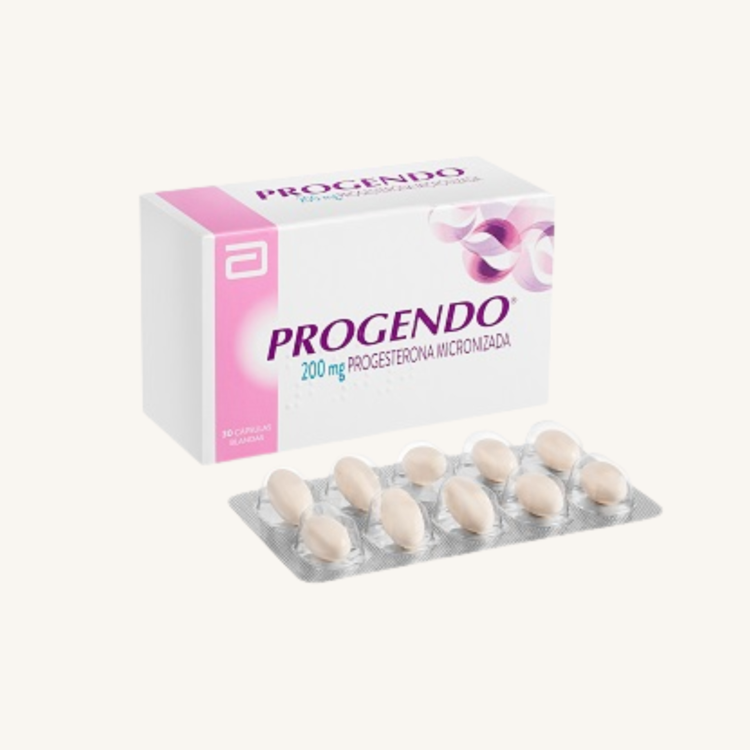 Progendo 200 mg x 30 Cápsulas Blandas