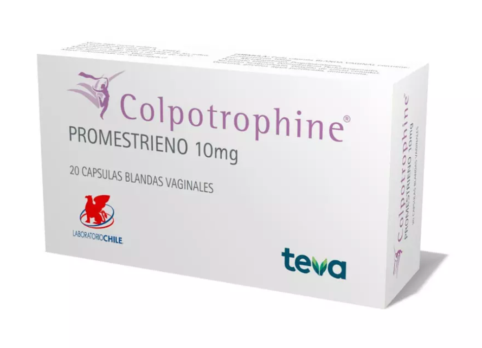 Colpotrophine Promestrieno 10 mg 20 Cápsulas Blandas Vaginales