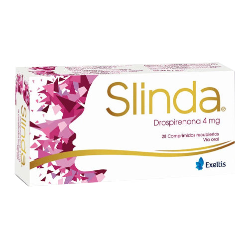 Slinda Drospirenona 4 mg 28 Comprimidos