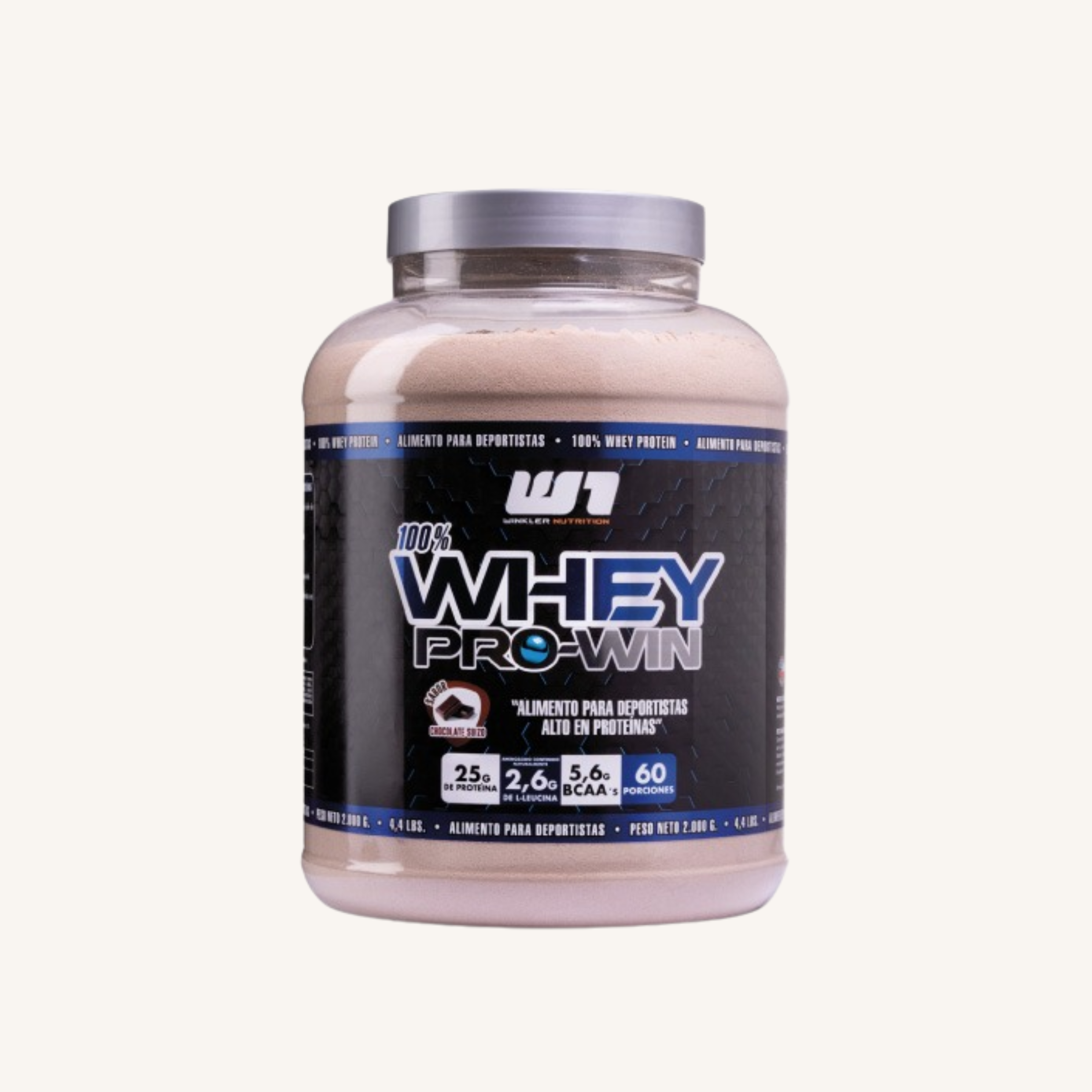 Whey Protein Winkler 2kg 60 servicios