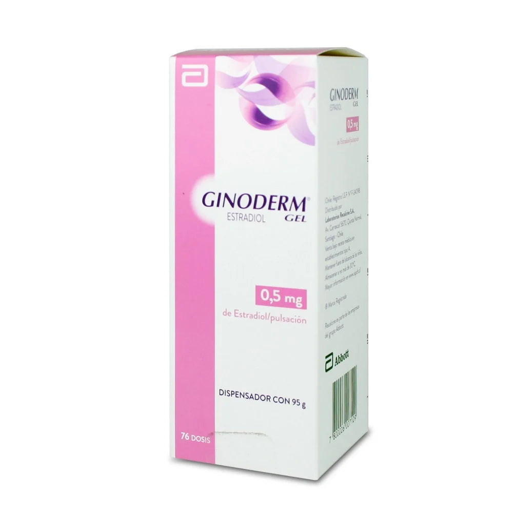 Ginoderm Estradiol 0,5 mg Gel Tópico 95 gr